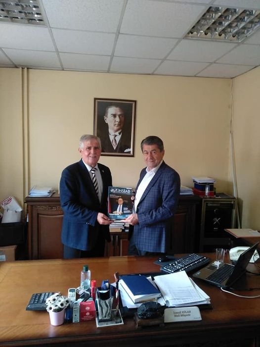  BAKZİFED Genel Başkanı İsmail KÜLAH ziyareti