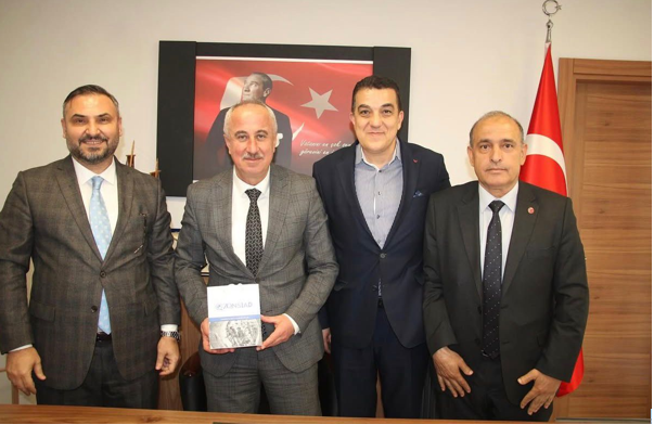 Zonguldak İl Özel İdaresi İl Genel Meclis Başkanı Sayın Necdet Karaveli’yi makamında ziyaret