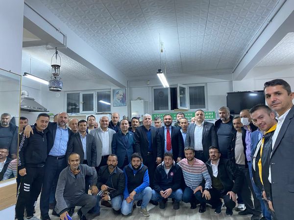 ZONSİAD Başkani Nejdet TISKAOĞLU'nun  Çaycumalılar Derneği ziyareti