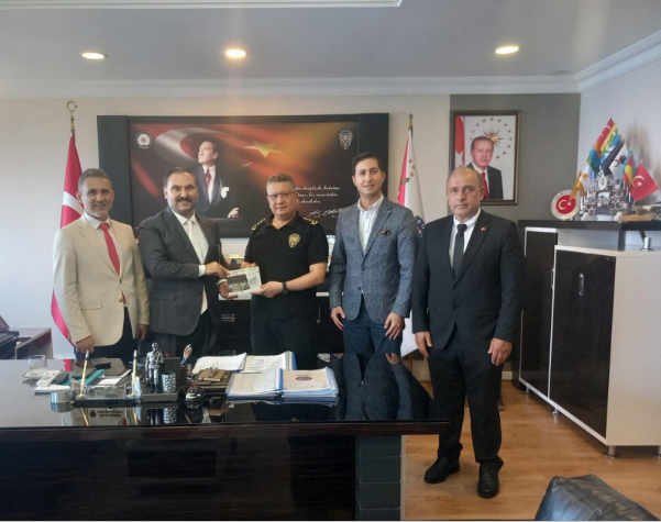 Zonguldak İl Emniyet Müdürümüz Sayın Sinan Ergen’i makamında ziyaret ettik.