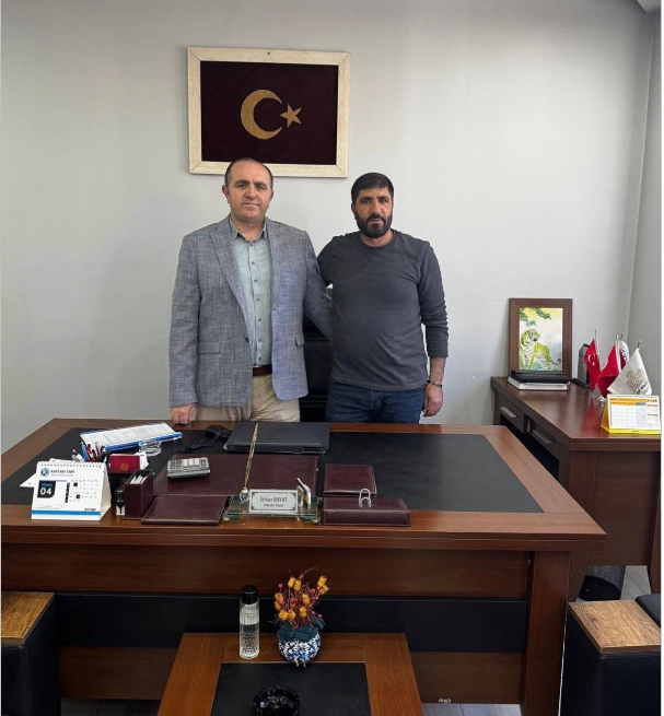 Elcab Kablo A.Ş Çaycuma Fabrika Müdürü Sayın Mustafa Kurt, Özkozlu İnşaat Yönetim Kurulu Başkanı Sayın Erhan Bayat