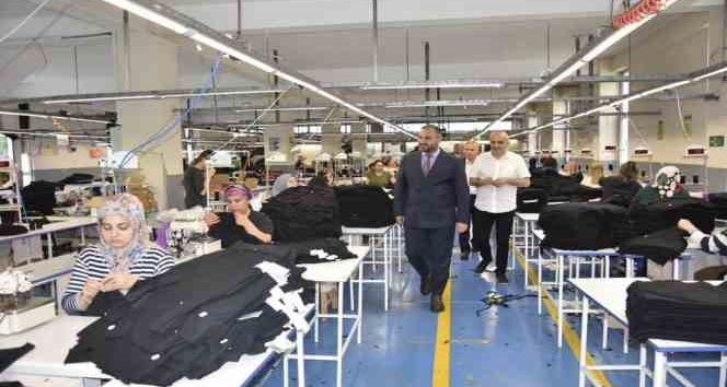 ZONSİAD’ın başlattığı eve dönüş projesine 2 adet tekstil atölyesi destek verdi