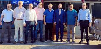 Başkanımız Sn. Nejdet Tıskaoğlu, Yönetim Kurulu Üyelerimiz Sn. Erol Nalbant, (KARAKDER) Kurucu Başkanı Sn. Metin Kara, Demircan Yemek Firma Sahibi Sn. Aytekin Demircan'ı Ziyaret Etti