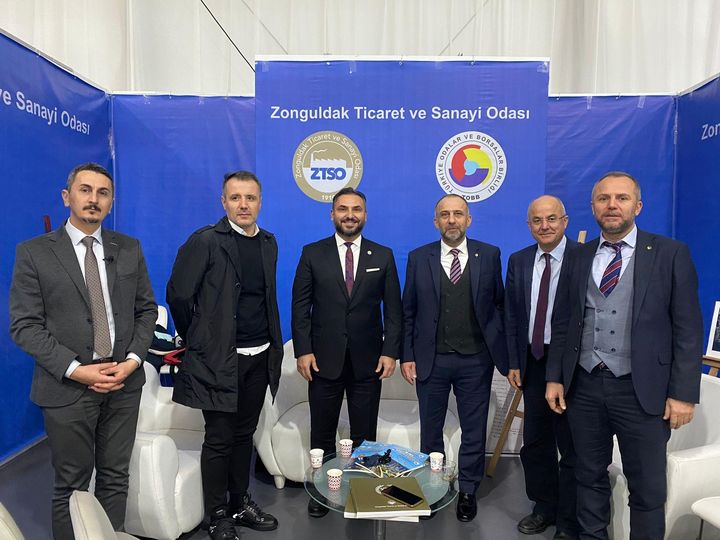 Zonguldak TSO Başkani Metin Demir'in Standı ziyareti