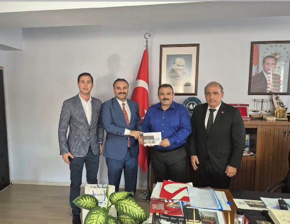 Zonguldak Ticaret İl Müdürü Sayın İsmail Maden’i ziyaret ettik