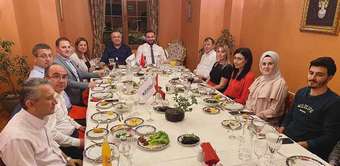 Yönetim Kurulu Üyelerimizle Güzel Bir Akşam Yemeği