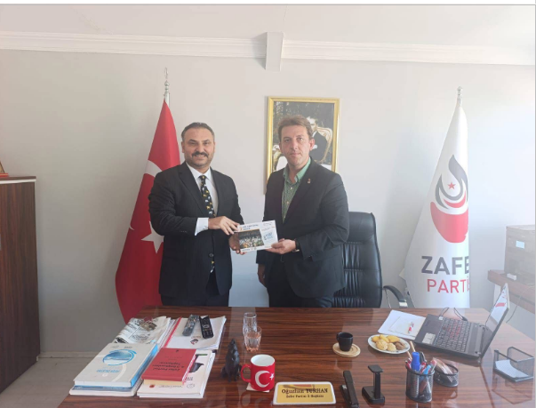 ZONSİAD Başkanımız Sn. Nejdet Tıskaoğlu, Zafer Partisi Zonguldak İl Başkanı Sn. Oğuzhan Turan’ı ziyaret etti
