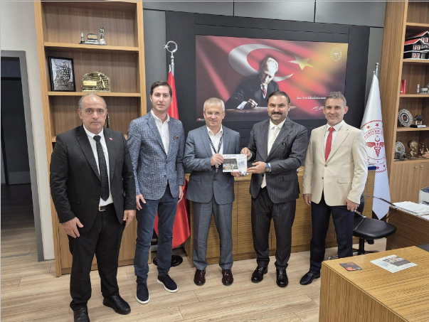 Zonguldak Atatürk Devlet Hastanesi Başhekimi Sayın Hasan Tosun’u ziyaret ettik.