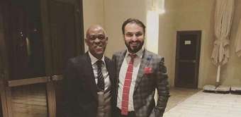 Başkanımız Sayın Nejdet Tıskaoğlu Güney Afrika Cumhuriyeti Ankara Büyükelçi Yardımcısı ve Müsteşarı Sayın Puleng Chaba İle Birlikte.
