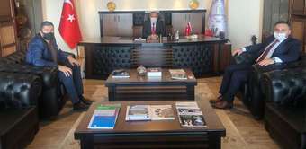 Başkanımız Nejdet Tıskaoğlu'nda Bülent Ecevit Üniversitesi Rektörü Prof. Dr. Sayın Mustafa Çufalı Ziyareti