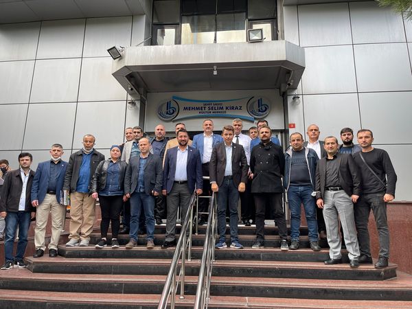 ZONSİAD Başkani Nejdet TISKAOĞLU Yeşil Yağmurca Köy Derneği Yönetim kurulu başkanı Sayın Yakup GÖKÇE ziyareti