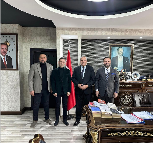 Zonguldak Ereğli ilçe Kaymakamı Sayın Mehmet Yapıcı’yı makamında ziyaret ettik