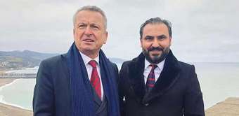Derneğimiz Başkanı Sayın Nejdet Tıskaoğlu, Çaycuma Belediye Başkanı Sayın Bülent Kantarcı İle Konuştu
