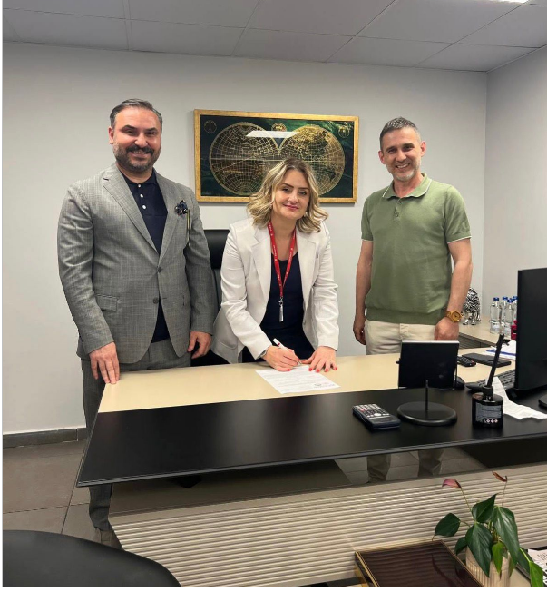 Marbaş Menkul Değerler A.Ş. Genel Müdür Yardımcısı Sayın Seda Atasaygın’ı makamında ziyaret