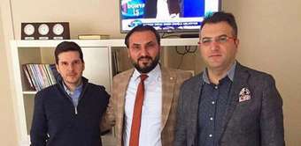 Başkanımız Sayın Nejdet Tıskaoğlu, Sayın Mehmet Ali llıcak ve Sayın Cem Küçük ile Birlikte