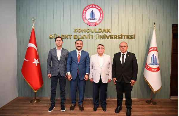 Zonguldak Bülent Ecevit Üniversitesi Rektörü Sayın Prof. Dr. İsmail Hakkı Özölçer’i; ziyaret