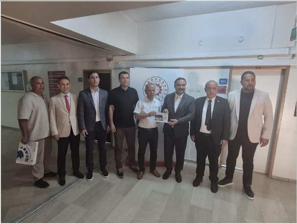 Sanayi, Teknoloji ve Yatırımlar Şube Müdürü Sayın Ali Nezih Yılmaz’ı makamında ziyaret ettik.