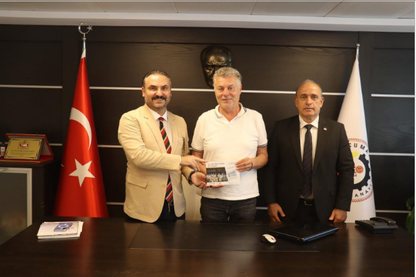 Çaycuma Ticaret ve Sanayi Odası Yönetim Kurulu Başkanı Sayın Zekai Kamitoğlu’nu, Yönetim Kurulu Üyemiz Sayın Mehmet Tülübaş ile birlikte ziyaret ettik.