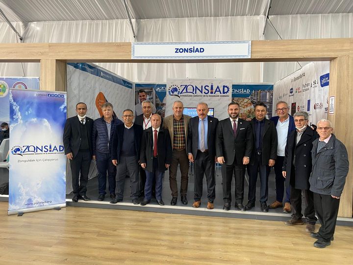 Gökçebey Belediye Başkanı Sayın Vedat Öztürk ZONSİAD Stant ziyareti
