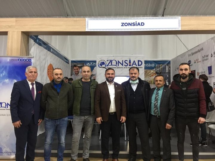 (ZONSİAD) Standını Güneşli Çaycumalılar Derneğinden ziyarette bulundu