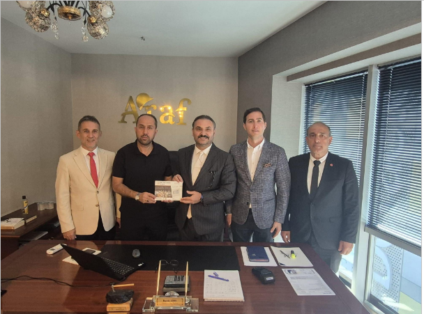 Araf İş Güvenliği Yönetim Kurulu Başkanı ve Saadet Partisi İl Başkanı Sayın Burak Erol’u makamında ziyaret ettik.