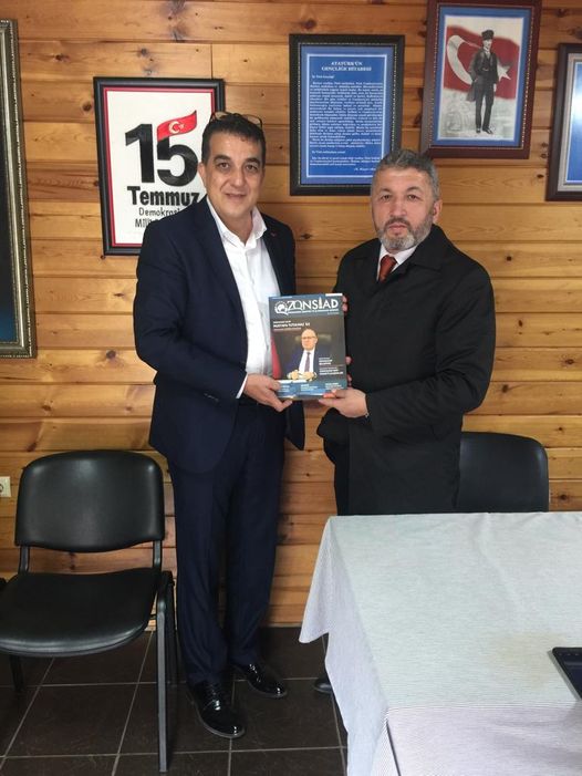 ZONSİAD Üyemiz Remzi TOKSÖZ, Bartın Ak Parti İl Başkanı Turhan KALAYCIOĞLU  ziyareti