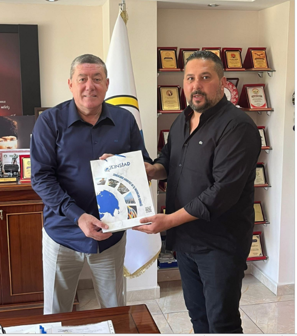 ZONSİAD Yönetim Kurulu Üyemiz Sayın Kürşat Yağız, Alaplı Belediye Başkanı Sayın Nuri Tekin’i ziyaret ettik