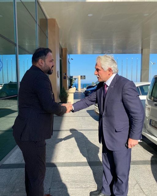 ZONSİAD Başkani Sayin Nejdet TISKAOĞLU Zonguldak MHP İl Başkanı Varol DEMİRKÖSE ile bir araya geldi.  