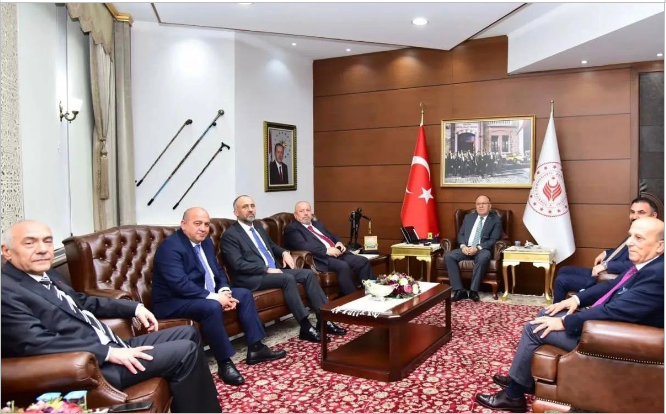 Zonguldak Valisi Sayın Mustafa Tutulmaz’ı makamında ziyaret